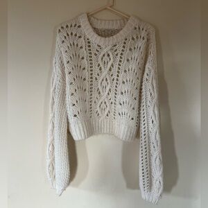 Wool blend Urban Outfitters chunky cropped sweater Medium